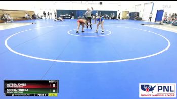 135 lbs Round 1 - Alyssa Jones, Poway Wrestling vs Sophia Fodera, Poway Wrestling