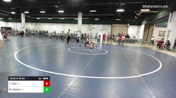 95 lbs Consi Of 16 #2 - Trevor Carl, PA vs Matthew Dailey, PA