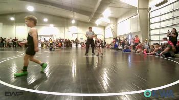 60 lbs Semifinal - Wyatt Garcia, Wagoner Takedown Club vs Rhett Brown, Tecumseh Youth Wrestling