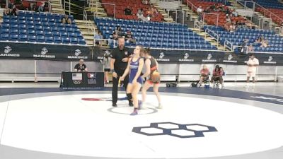 110 lbs Cons. Rd Of 16 - Johanna Gregg, Washington vs Myla Woolridge, Missouri