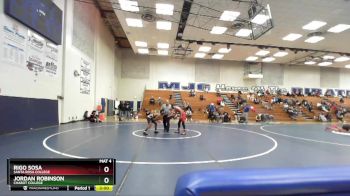 133 lbs Cons. Round 2 - Jordan Robinson, Chabot College vs Rigo Sosa, Santa Rosa College