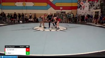 157 lbs Cons. Round 2 - Quirt Carroll, Eaton vs Austin Muir, Erie