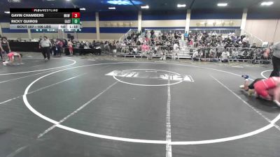 106 lbs Round Of 64 - Gavin Chambers, MAW Wrestling Academy vs Ricky Quiros, Eastvale Elite WC