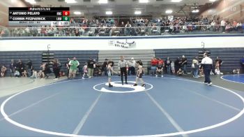 63 lbs Cons. Round 2 - Corbin Fitzpatrick, Lil Mavs Wrestling vs Antonio Pelayo, Hawk Wrestling Club