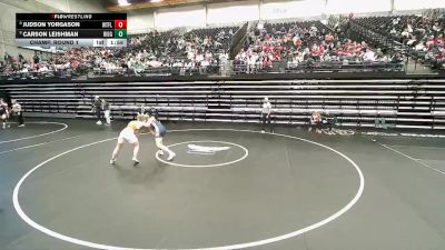 4A 175 lbs Champ. Round 1 - Judson Yorgason, West Field vs Carson Leishman, Ridgeline