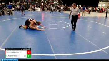 197 lbs Quarterfinal - Owen Gundmunson, Simon Fraser (B.C.) vs Nate Wemstrom, Nebraska