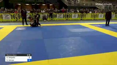 Sofia Delgado vs Sarah Galvao 2021 Pan Kids Jiu-Jitsu IBJJF Championship