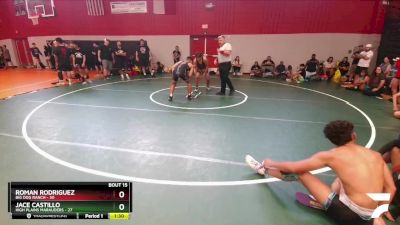 185 lbs Round 5 (6 Team) - Jace Castillo, High Plains Marauders vs Roman Rodriguez, Big Dog Ranch