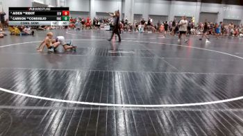 75 lbs Cons. Semi - Carson **Consiglio, Rabbit Wrestling Club vs Aiden **Ribot, Eagle Empire Wrestling