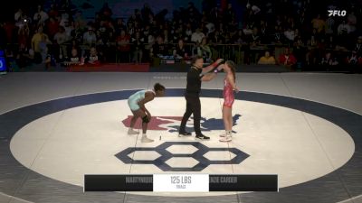 125 lbs 1st Place Match - Mackenzie Carder, Ohio vs Martynique Davis, Arizona