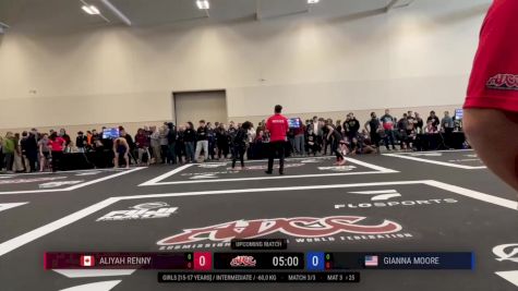 Gianna Moore vs Aliyah Renny 2025 ADCC Niagara Open