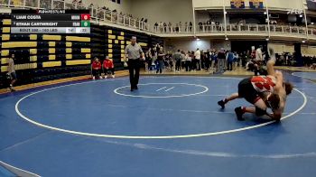 160 lbs 7th Place - Liam Costa, Moon Area vs Ethan Cartwright, Franklin Regional