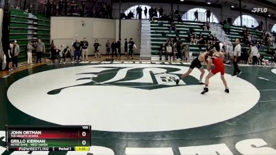 106 lbs Cons. Round 3 - Grillo Kiernan, Notre Dame - West Haven vs John Ortman, The Heights School