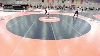 157 lbs Cons. Round 1 - Dalarian Rose, Eureka vs Michael Cain, Wabash