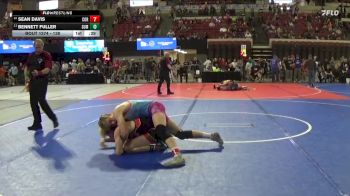 138 lbs Cons. Round 3 - Bennett Fuller, Spartan Youth Wrestling Club vs Sean Davis, Corvallis
