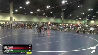 145 lbs Round 3 (16 Team) - Nebi Tsarni, Diamond Fish vs Mya Bethel, SOWA