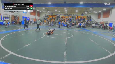 106 lbs Champ. Round 1 - Javi Tapia, Warren vs Oliver Pineda, Chaminade