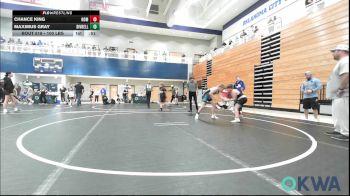 100 lbs 3rd Place - Chance King, Team Nomad vs Maximus Gray, Division Bell Wrestling