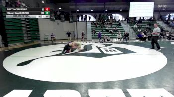 113 lbs Quarterfinal - Billy McMurtrie, Gonzaga vs Isaiah Waycaster, Christian Brothers High