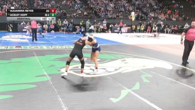 Semifinal - Alejandra Reyes, Johnson County Central vs Aceley Hoff, Battle Creek