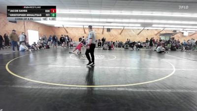 160 lbs Consi Of 8 #2 - Jacob Eaves, Keuka Park vs Kristopher Mihalitsas, Pittsford