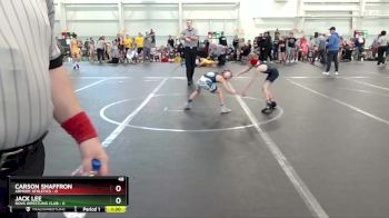 48 lbs Round 2 (6 Team) - Carson Shaffron, Armory Athletics vs Jack Lee, NOVA Wrestling Club