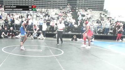 197-H lbs Consi Of 16 #1 - Jason Sandy, Freeport vs Anthony Gordaner, Rhode Rage Wrestling