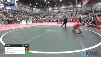 35 lbs Rr Rnd 4 - Jude Orth, Sperry Wrestling Club vs Krew Stevens, Hilldale Youth Wrestling Club