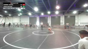 61 lbs 5th Place - Gabriel Acosta, El Paso Texas WC vs Piper Gifford, Aniciete TC