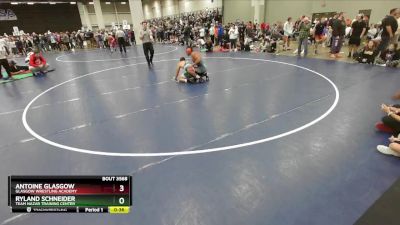 165 lbs 3rd Place Match - Antoine Glasgow, Glasgow Wrestling Academy vs Ryland Schneider, Team Nazar Training Center