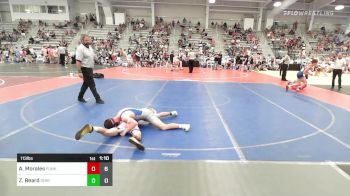 113 lbs Rr Rnd 3 - Anthony Morales, Funk University vs Zane Beard, Ohio Lightning