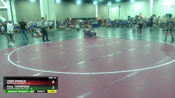 190 lbs Round 4 (6 Team) - Paul Thompson, Intense Wrestling Club vs Jvier Romeus, Wrestling University