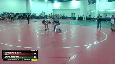 190 lbs Round 4 (10 Team) - Trent Johnson, Tomahawk Wrestling Club vs Charlie Thompson, AAWA