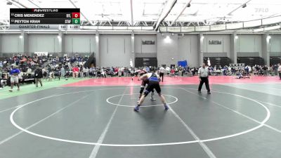 190 lbs Quarterfinal - Cris Menendez, Bethel vs Peyton Krah, Stafford