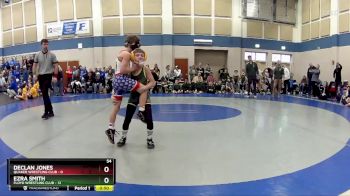 54 lbs Round 1 (10 Team) - Ezra Smith, Floyd Wrestling Club vs Declan Jones, Quaker Wrestling Club