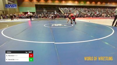 135 lbs Consi Of 4 - Audrina Rendon, Victory Wrestling Club,wa vs Kinley Vereide, OKWA