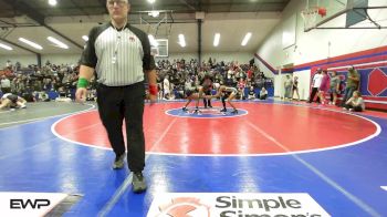 125 lbs Consi Of 8 #2 - Nicole McCLennan, Broken Arrow Girls vs Brooklynn Ragsdale, Broken Arrow Girls