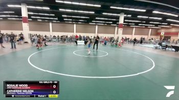 60 lbs Round 1 - Rosalie Wood, Apex Grappling Academy vs Catherine Nelson, Rockwall Training Center