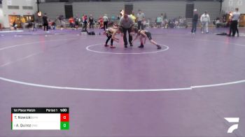 62-66 lbs 1st Place Match - Anthony Quiroz, Region Wrestling Academy vs Tyler Nowicki, Bulldog Premier Wrestling