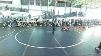 54 lbs Semifinal - Andres Tapia, WestSide RoughRiders vs Maxwell Ellis, Red Wave WC