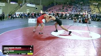 197 lbs Semis (4 Team) - John Parker-Wilson, Newberry vs Jacob Noon, Tiffin