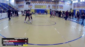 172 lbs 1st Place Match - Payton Moyer, Cowboy Wrestling Club vs Isabella Mcfarlane, Unattached