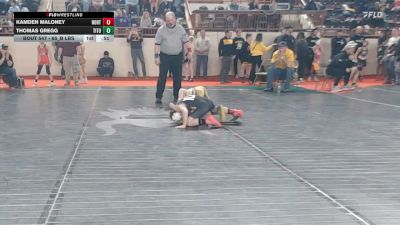 65_B lbs Consi Of 16 #1 - Kamden Maloney, North Penn-Liberty vs Thomas Gregg, Titusville