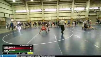 135 lbs Champ. Round 2 - Noah Rogers, Syracuse vs Hugo Sakuma, Springville