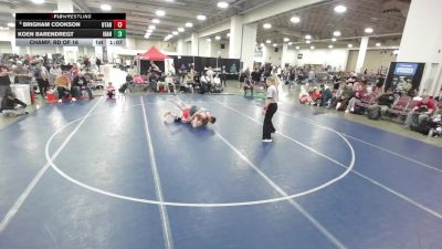 157 lbs Champ. Rd Of 16 - Koen Barendregt, Idaho vs Brigham Cookson, Utah