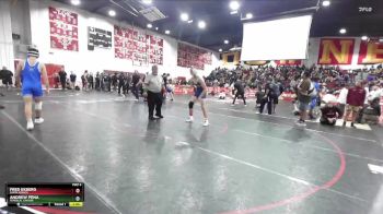 157 lbs Champ. Round 2 - Andrew Pena, Temescal Canyon vs Fred Ekberg, Santa Monica