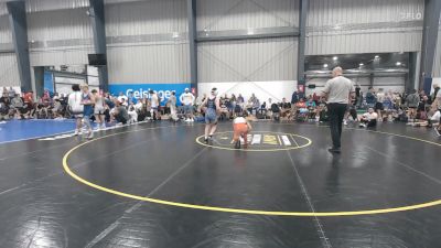 95 lbs Rr Rnd 9 - Gray VanValkenburg, Michigan Premier Blue - BHS vs Zack Woll, Gold Medal WC - BHS