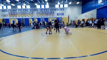 140 lbs 1st Place Match - Julianna Caisse, St John Neumann vs Jayla Sanders, Outkast