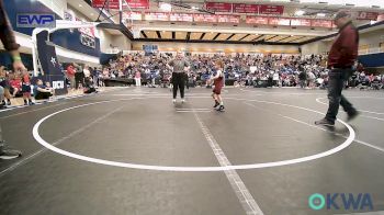 49 lbs Round Of 16 - Greyson Bode, Perry Wrestling Academy vs River Coffelt, Bridge Creek Youth Wrestling