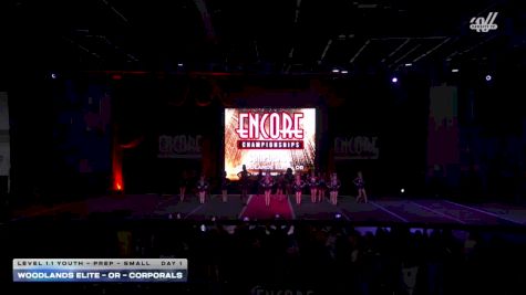 Woodlands Elite - OR - Corporals [2025 L1.1 Youth - PREP - Small Day 1] 2025 Encore Grand Nationals